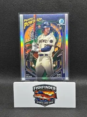 2024 Bowman - Prospect Power-Up Brock Wilken #PP-7 (RC) - Baseball Card Single