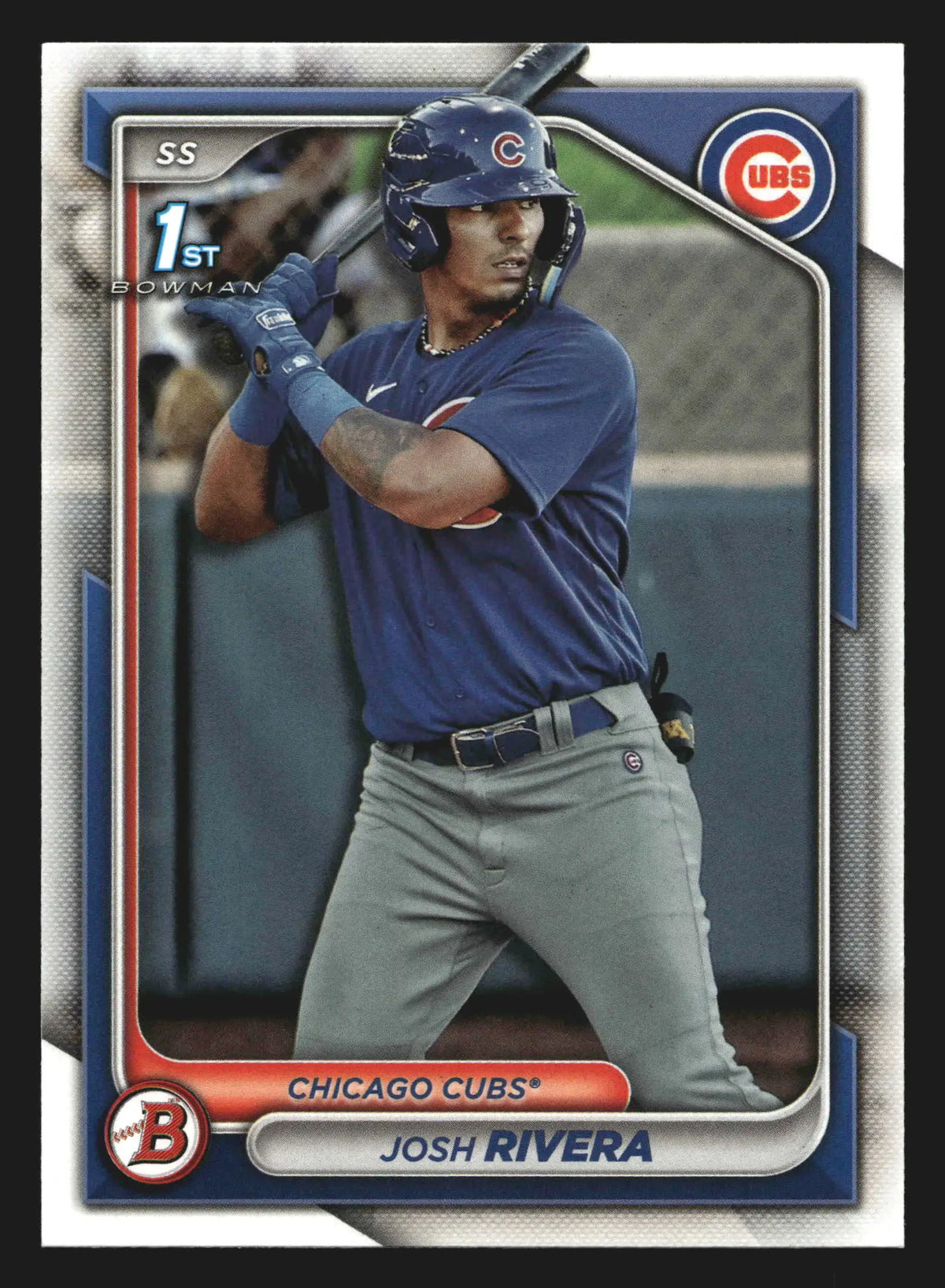 2024 Bowman Prospects #BP-115 Josh Rivera 1st Bowman Chicago Cubs - Baseball Card Single