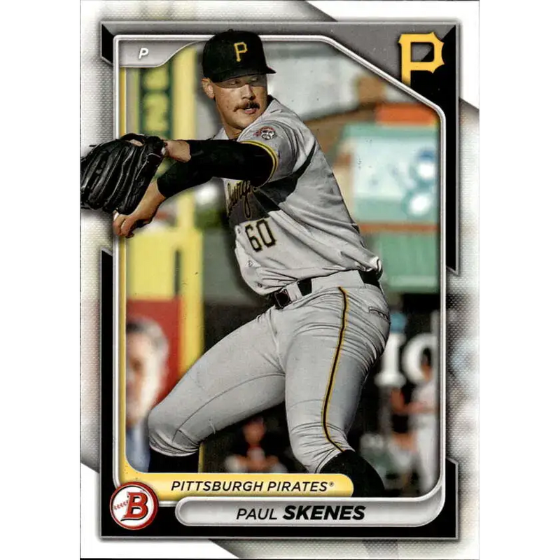 2024 Bowman Prospects #BP-125 Paul Skenes NM-MT Pittsburgh Pirates Baseball Card - Baseball Card Single