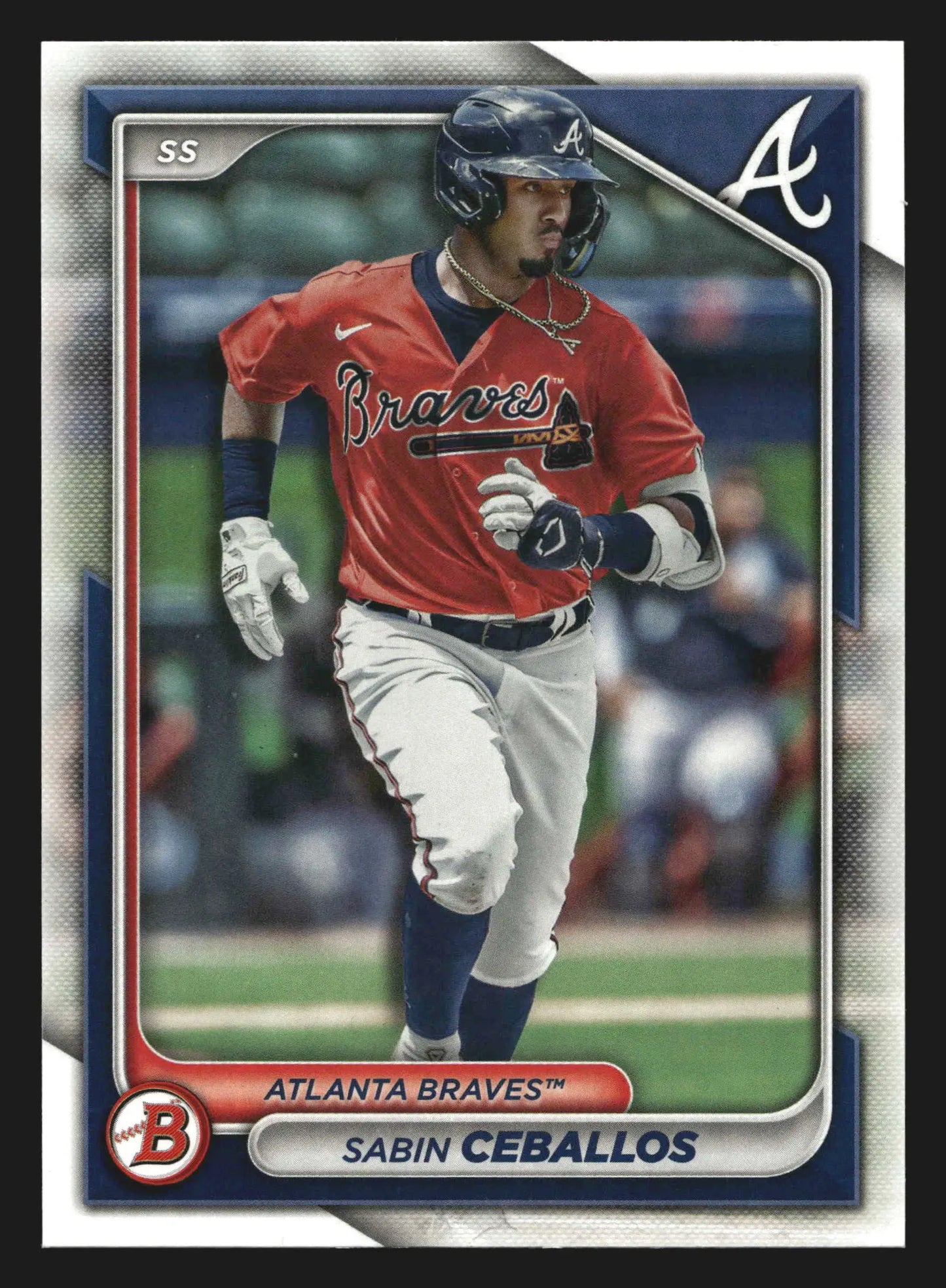2024 Bowman Prospects #BP-130 Sabin Ceballos Atlanta Braves