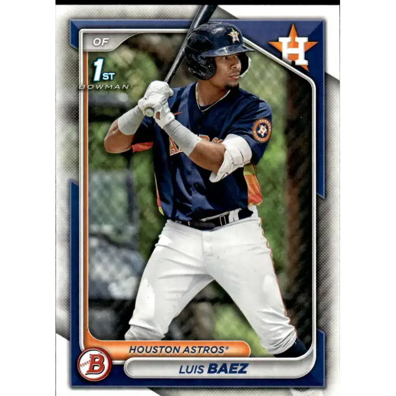 2024 Bowman Prospects #BP-66 Luis Baez NM-MT Houston Astros Baseball Card - Baseball Card Single