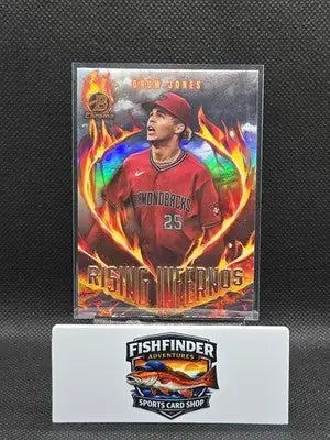 2024 Bowman - Rising Infernos Druw Jones #RI-10 (RC) - Baseball Card Single