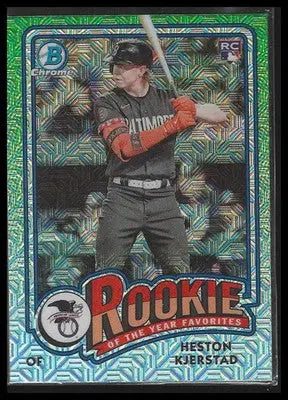 2024 Bowman Rookie of the Year Favorites Mojo Refractors #ROY-14 Heston Kjerstad
