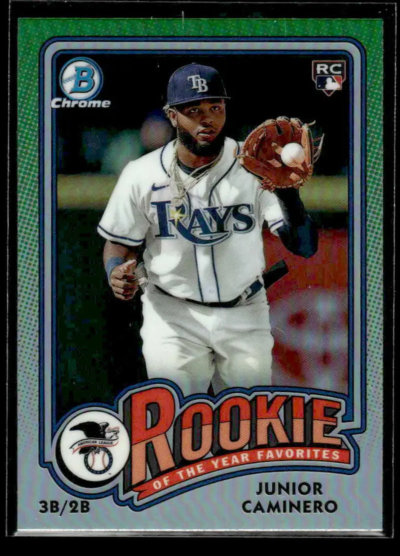 2024 Bowman #ROY-8 Junior Caminero Rookie of the Year Favorites - Baseball Card Single
