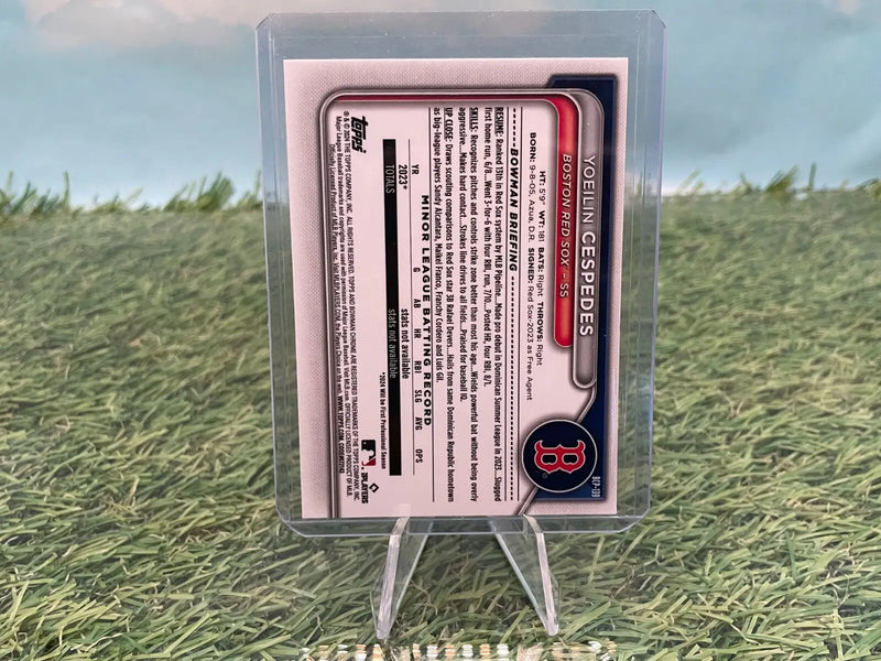 2024 Bowman -Yoeilin Cespedes- 1st Chrome -BCP-139 Red Sox - Baseball Card Single