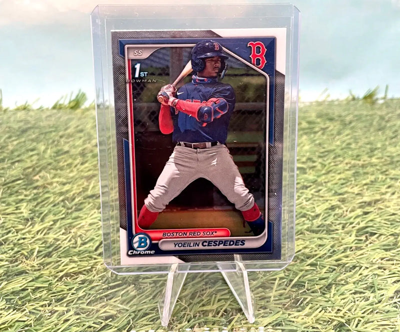2024 Bowman -Yoeilin Cespedes- 1st Chrome -BCP-139 Red Sox - Baseball Card Single