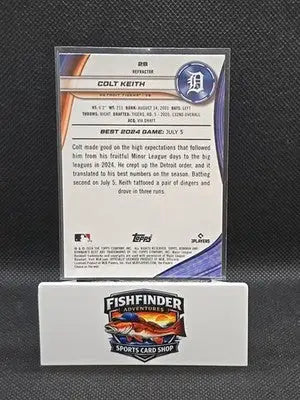 2024 Bowman’s Best - Colt Keith #28 Refractor (RC) - Baseball Card Single