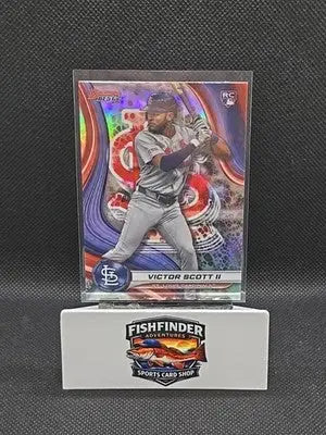 2024 Bowman’s Best - Victor Scott II #61 Refractor (RC) - Baseball Card Single