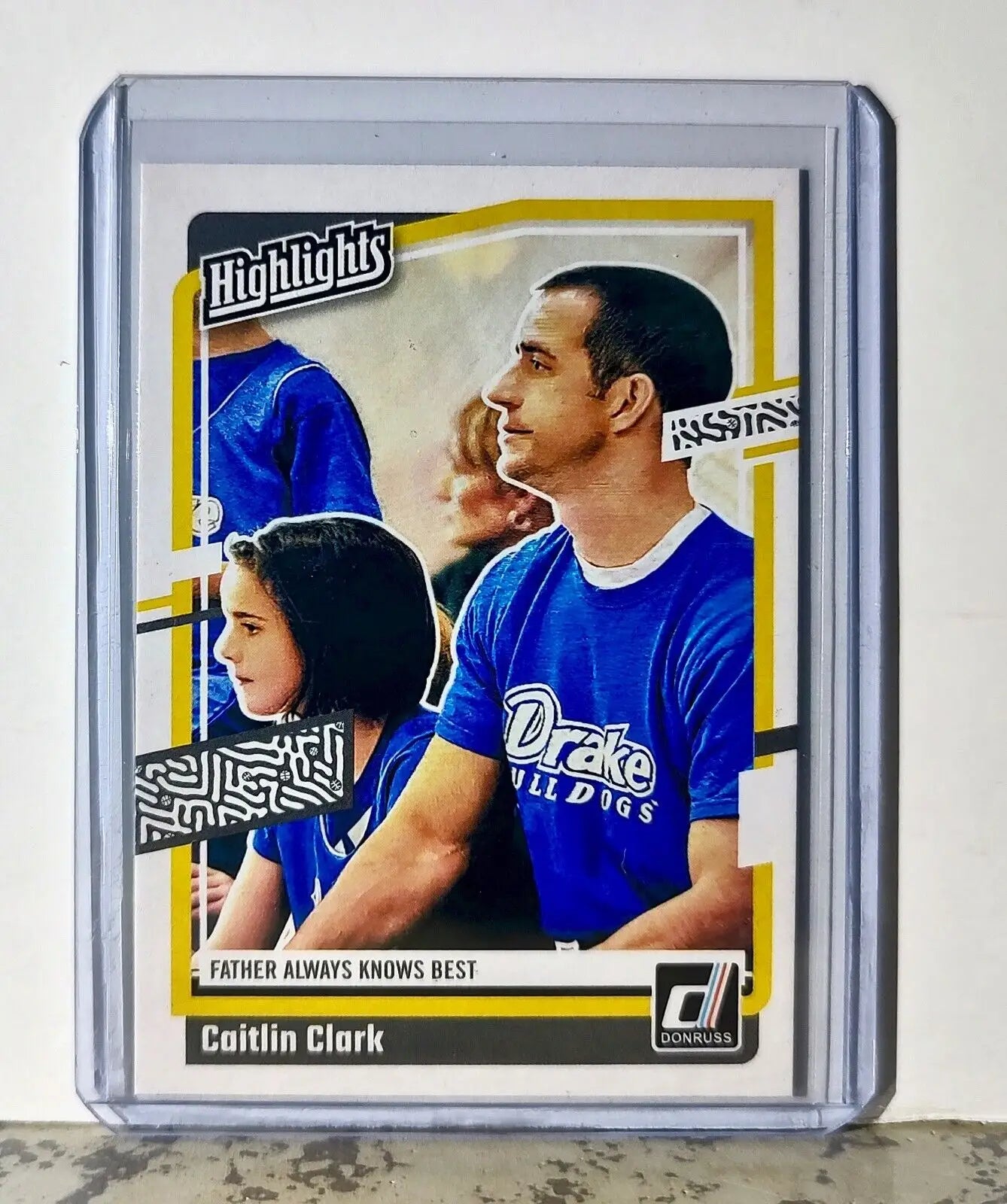 2024 Caitlin Clark Panini Donruss #H2 Highlights Basketball Card Iowa Hawkeyes