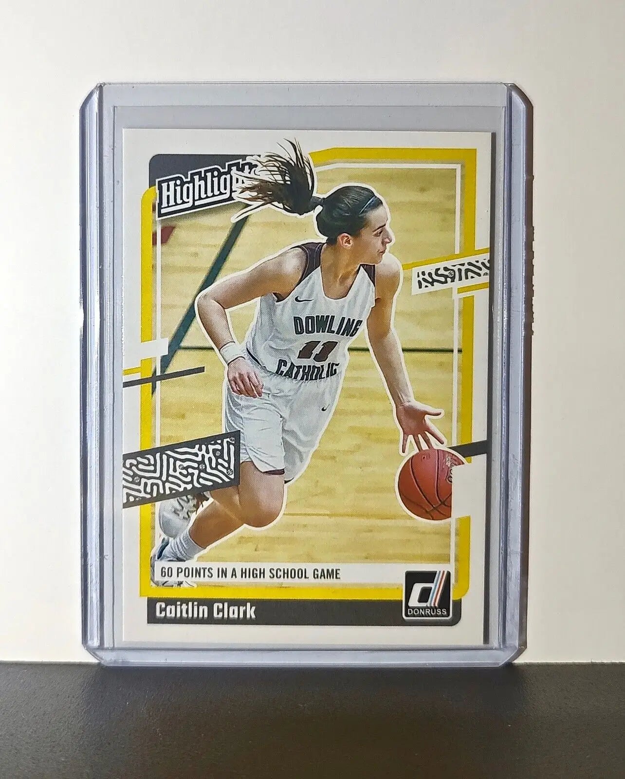 2024 Caitlin Clark Panini Donruss #H3 Highlights Basketball Card Iowa Hawkeyes