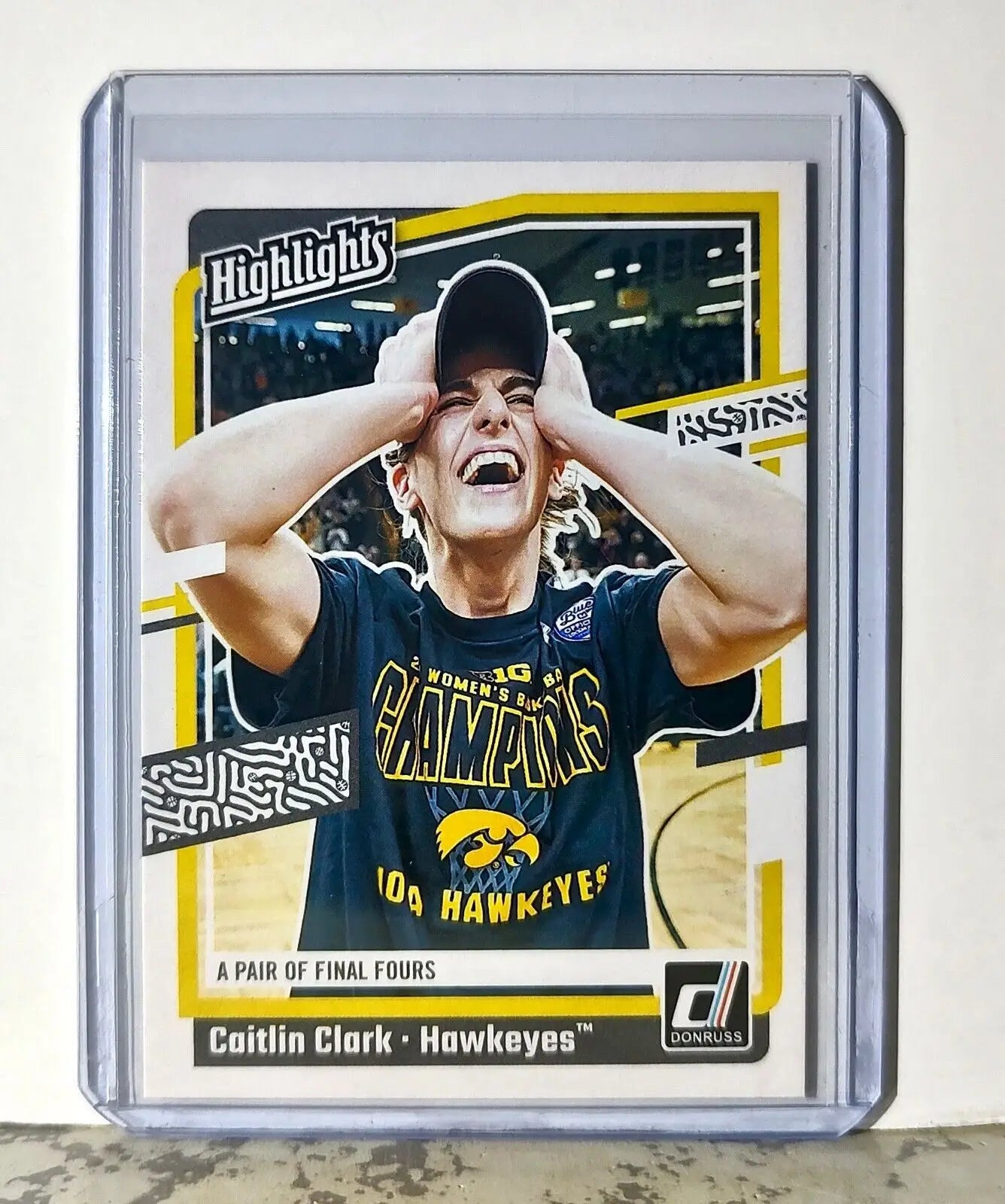 2024 Caitlin Clark Panini Donruss #H8 Highlights Basketball Card Iowa Hawkeyes - Basketball Card Single
