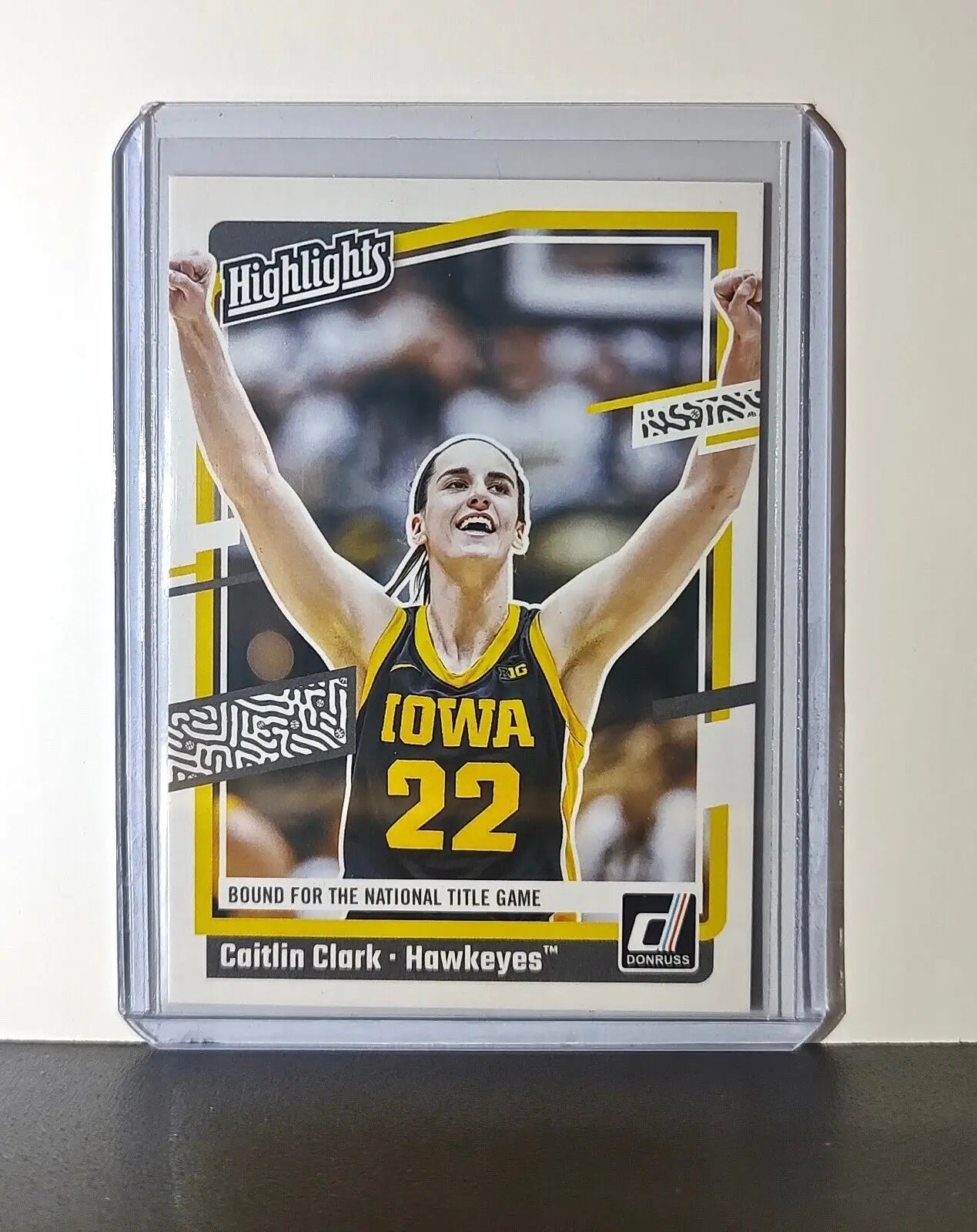2024 Caitlin Clark Panini Donruss #H9 Highlights Basketball Card Iowa Hawkeyes