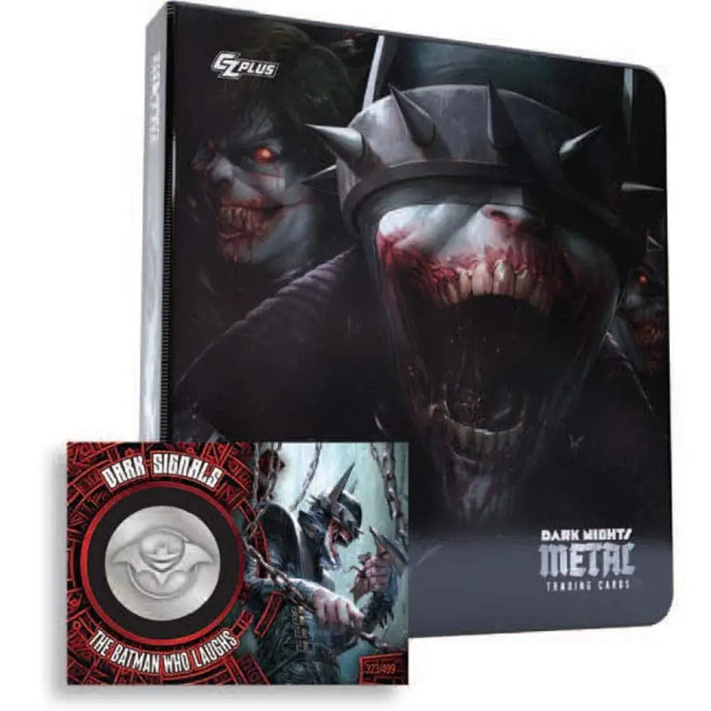 2024 Cryptozoic CZPlus Dark Nights Metal Trading Card Album Binder - Card Binder