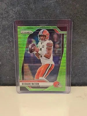2024 Deshaun Watson Panini Prizm - Green Pulsar Prizm #64 - Football Card Single