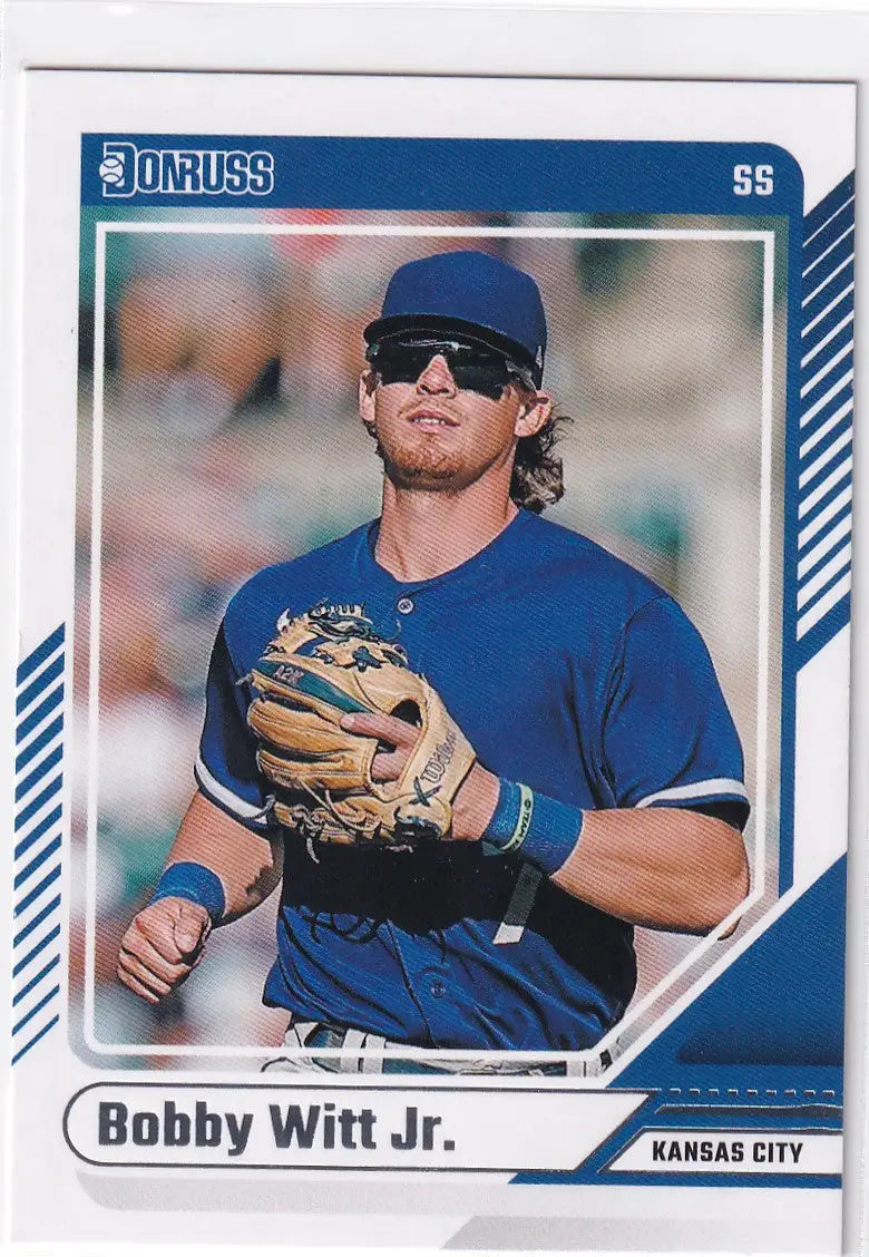 2024 DONRUSS #1 BOBBY WITT JR- KANSAS CITY ROYALS - Baseball Card Single