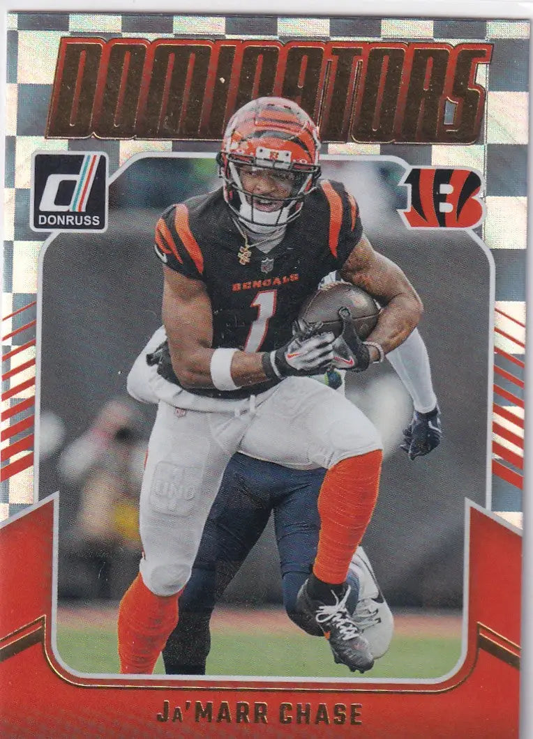 2024 DONRUSS #1 JAMARR CHASE DOMINATORS- CINCINNATI BENGALS