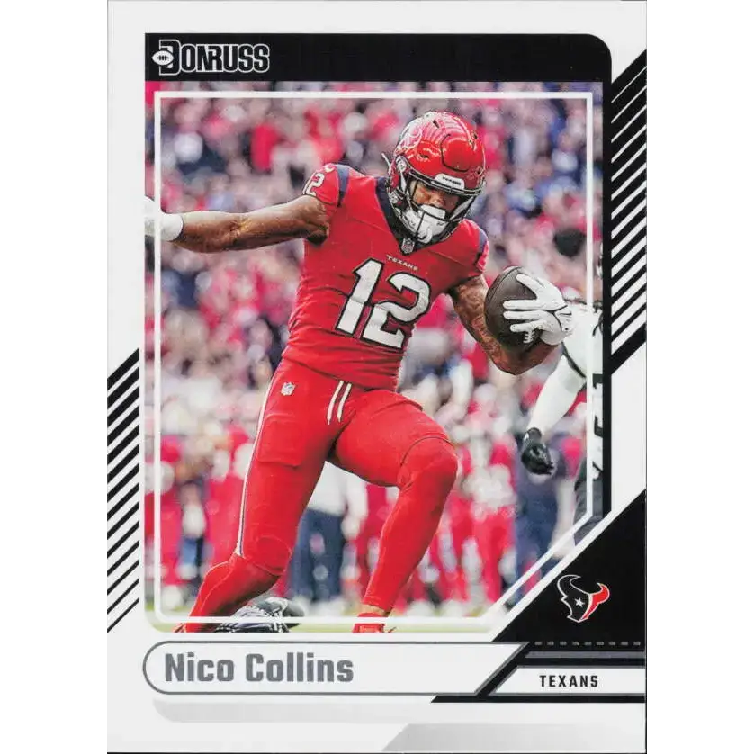 2024 Donruss #109 Nico Collins NM-MT Houston Texans Football Card - Football Card Single
