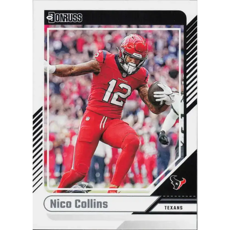 2024 Donruss #109 Nico Collins NM-MT Houston Texans Football Card - Football Card Single