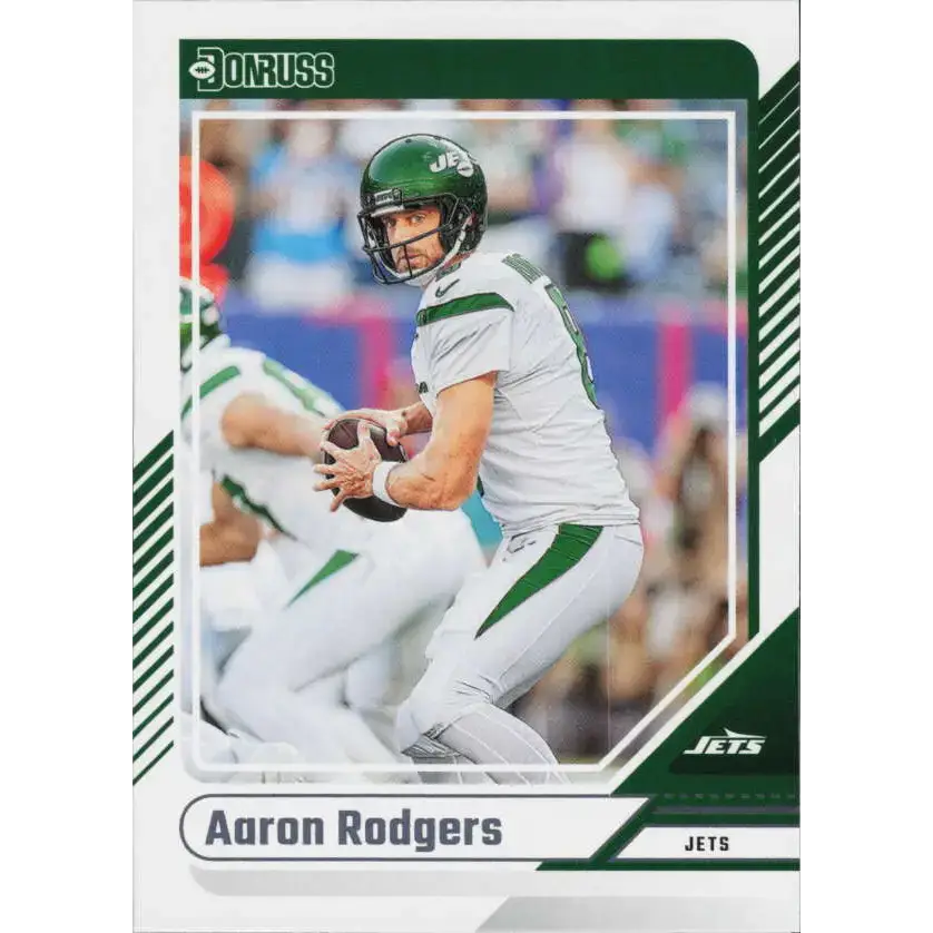 2024 Donruss #110 Aaron Rodgers NM-MT New York Jets Football Card - Football Card Single