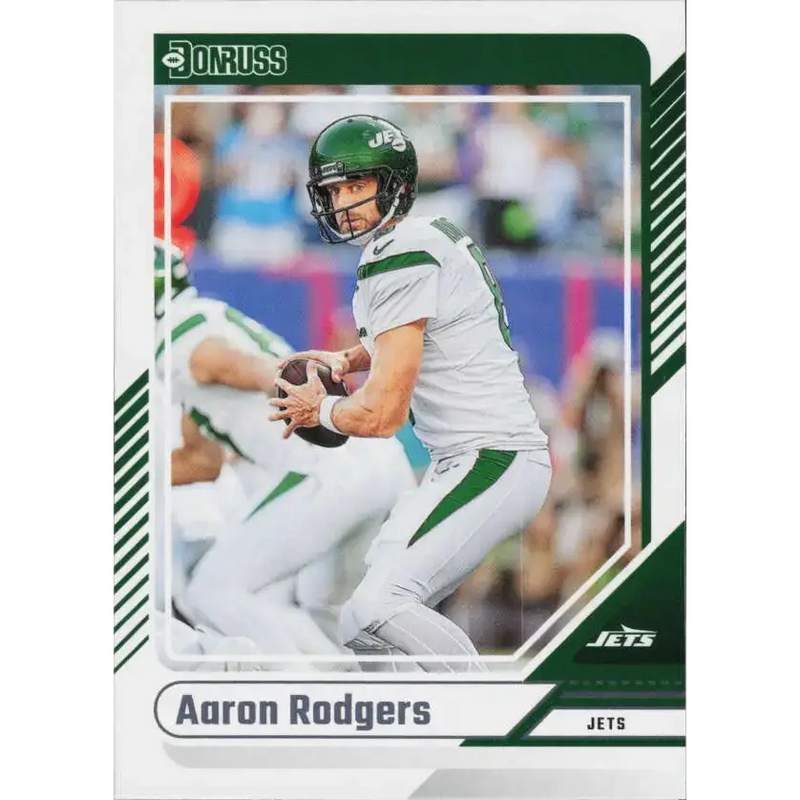 2024 Donruss #110 Aaron Rodgers NM-MT New York Jets Football Card - Football Card Single