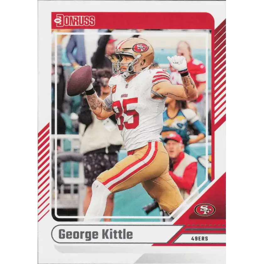 2024 Donruss #112 George Kittle NM-MT San Francisco 49ers Football Card - Football Card Single