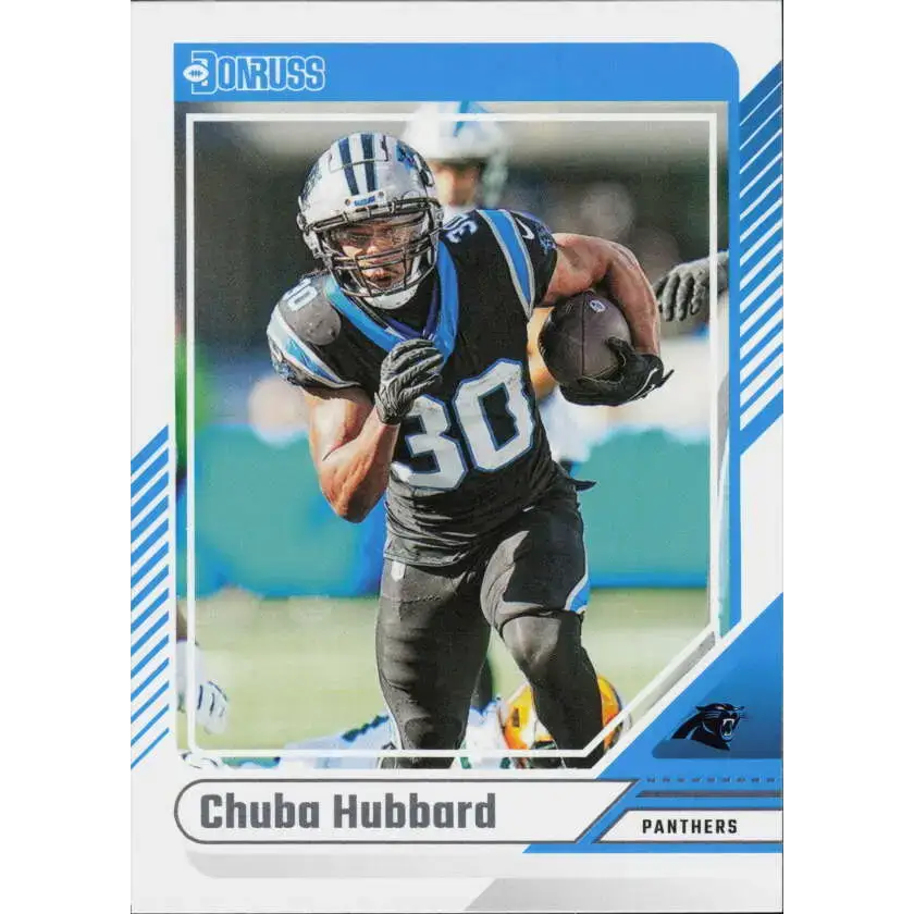 2024 Donruss #117 Chuba Hubbard NM-MT Carolina Panthers Football Card - Football Card Single