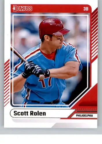 2024 Donruss #12 Scott Rolen NM-MT Phillies ID:74765 - Baseball Card Single