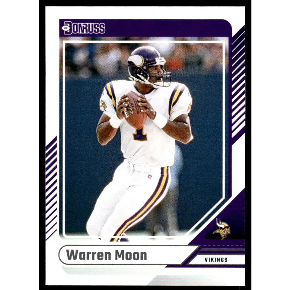 2024 Donruss #126 Warren Moon NM-MT Minnesota Vikings Football Card - Football Card Single