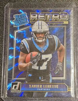 2024 Donruss #13 Xavier Legette Rated Rookies Retro - Football Card Single