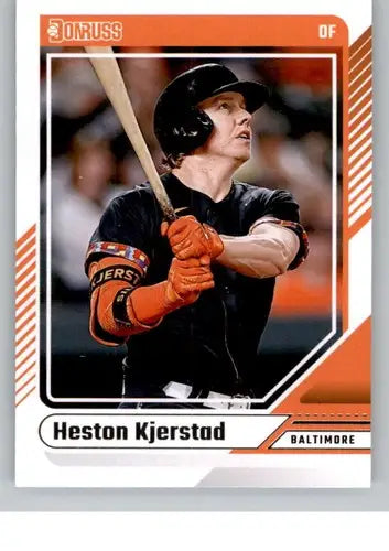 2024 Donruss #14 Heston Kjerstad NM-MT Orioles ID:76063 - Baseball Card Single