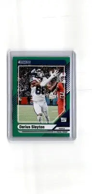 2024 Donruss #146 Darius Slayton Press Proof Green - Football Card Single