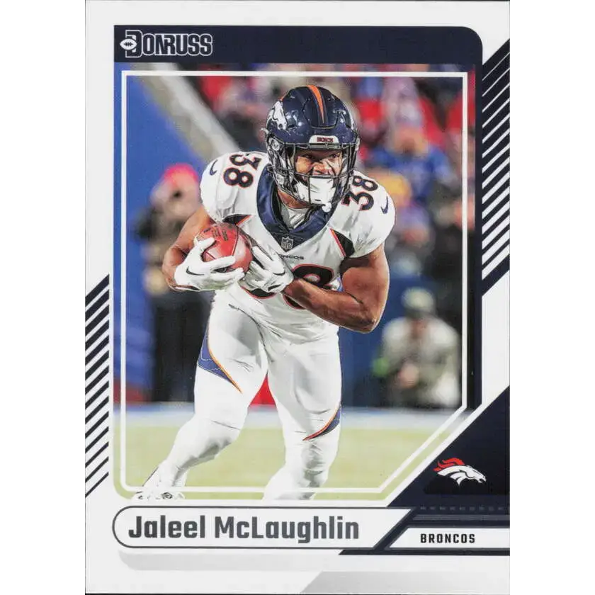 2024 Donruss #147 Jaleel McLaughlin NM-MT Denver Broncos Football Card - Football Card Single