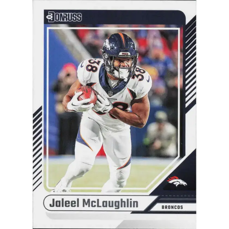 2024 Donruss #147 Jaleel McLaughlin NM-MT Denver Broncos Football Card - Football Card Single