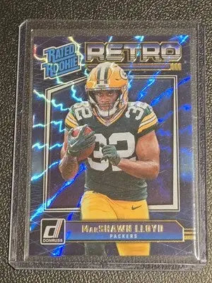 2024 Donruss #15 MarShawn Lloyd Rated Rookies Retro - Football Card Single