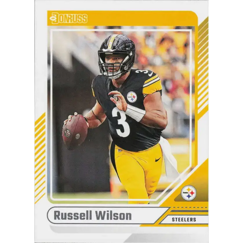2024 Donruss #160 Russell Wilson NM-MT Pittsburgh Steelers Football Card - Football Card Single