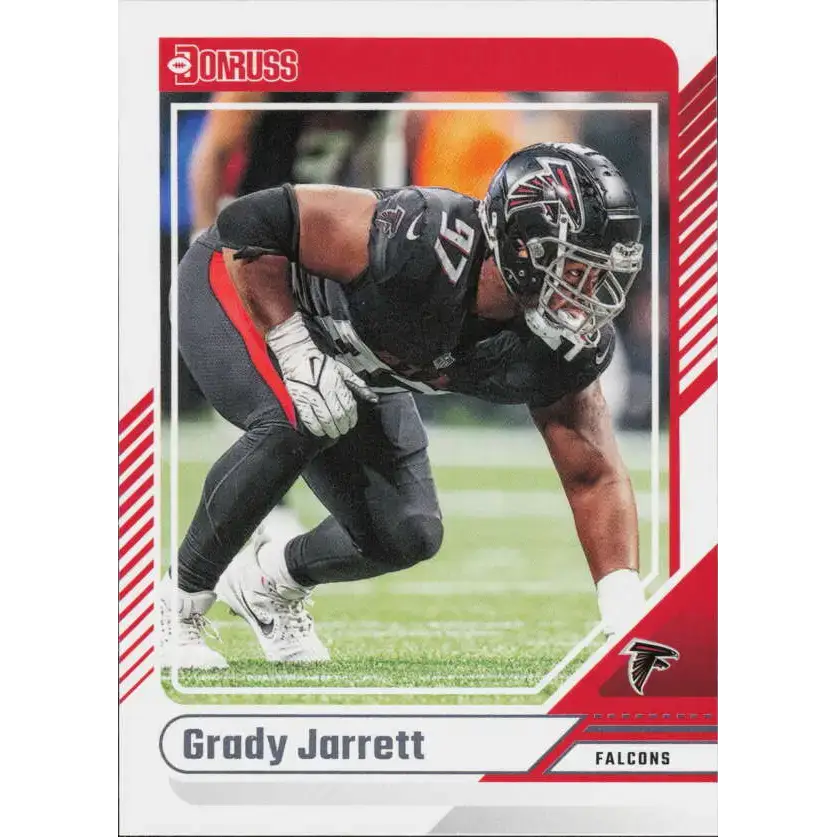 2024 Donruss #163 Grady Jarrett NM-MT Atlanta Falcons Football Card - Football Card Single
