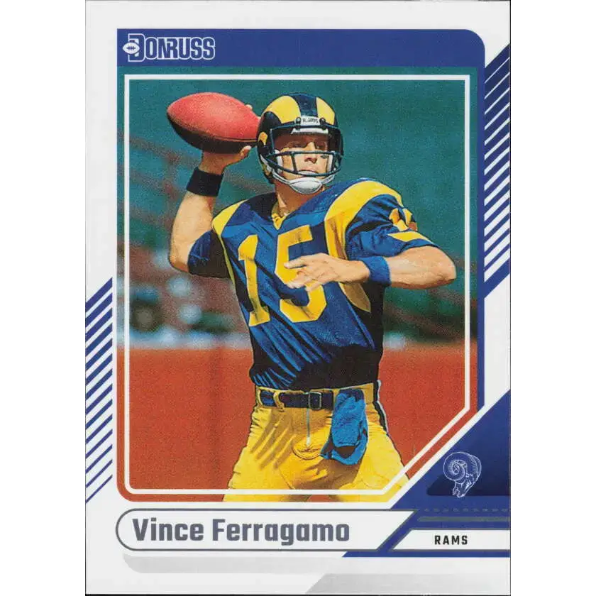 2024 Donruss #17 Vince Ferragamo NM-MT Los Angeles Rams Football Card - Football Card Single