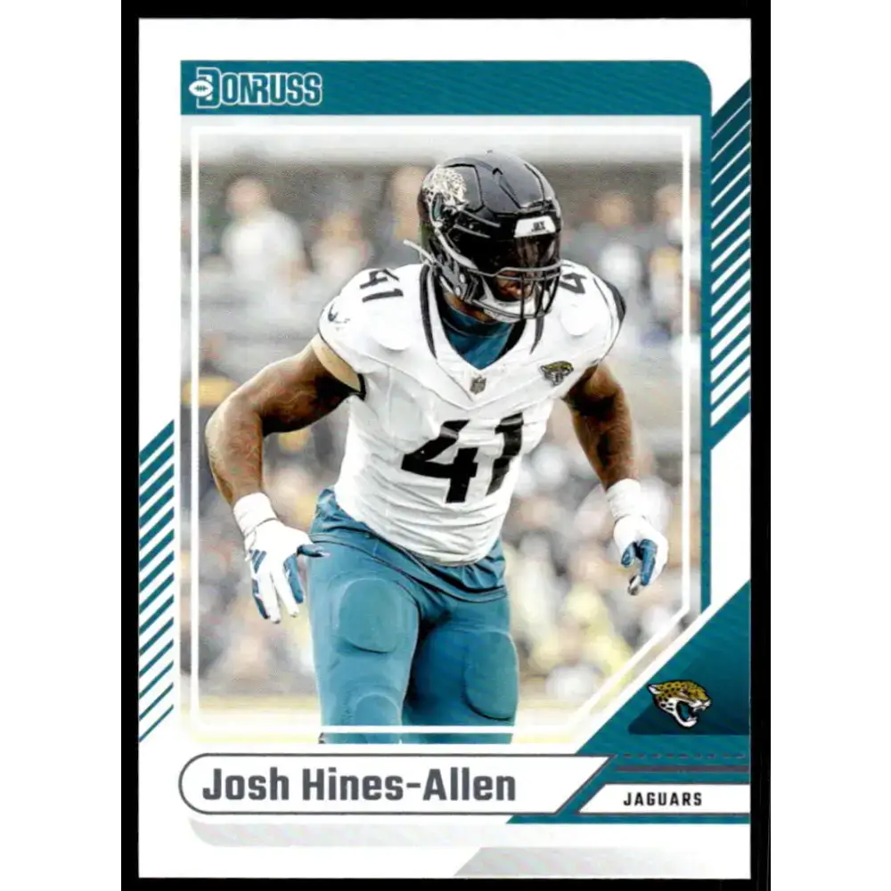 2024 Donruss #2 Josh Hines-Allen NM-MT Jacksonville Jaguars Football Card - Football Card Single