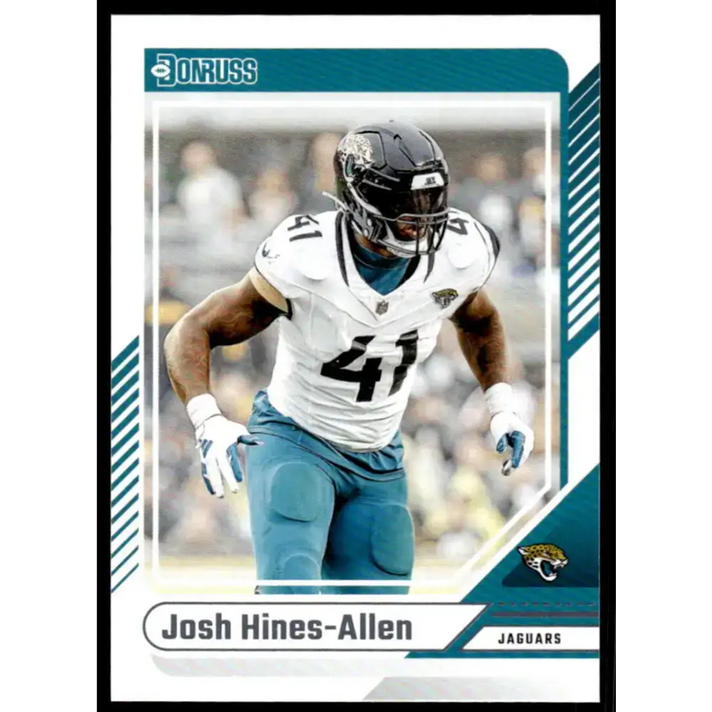 2024 Donruss #2 Josh Hines-Allen NM-MT Jacksonville Jaguars Football Card - Football Card Single