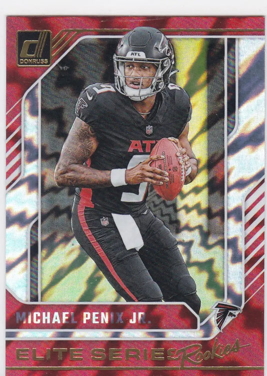 2024 DONRUSS #2 MICHAEL PENIX JR ELITE SERIES- ATLANTA FALCONS - Football Card Single