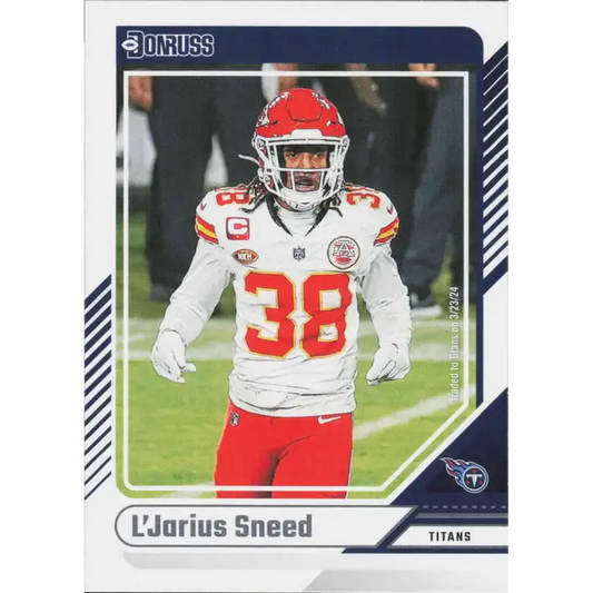2024 Donruss #216 L’Jarius Sneed NM-MT Tennessee Titans Football Card - Football Card