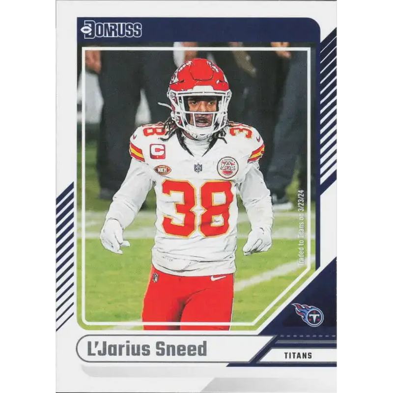 2024 Donruss #216 L’Jarius Sneed NM-MT Tennessee Titans Football Card
