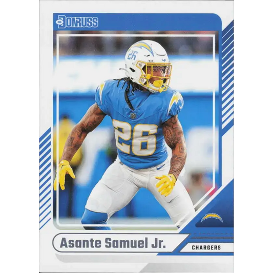 2024 Donruss #226 Asante Samuel Jr. NM-MT Los Angeles Chargers Football Card - Football Card