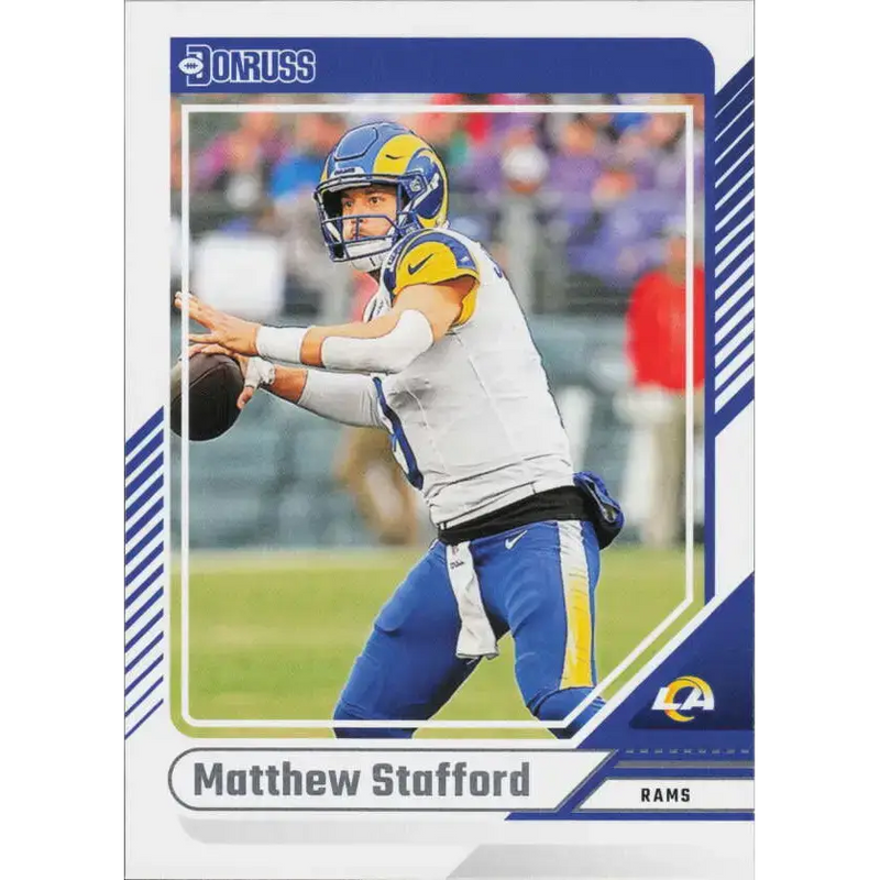 2024 Donruss #240 Matthew Stafford NM-MT Los Angeles Rams Football Card - Football Card Single