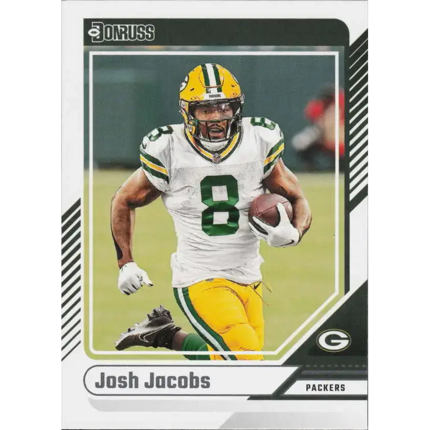 2024 Donruss #245 Josh Jacobs NM-MT Green Bay Packers Football Card - Football Card Single