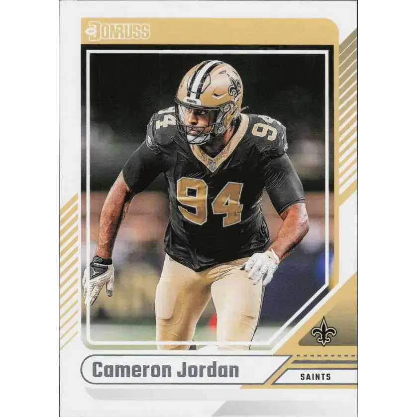 2024 Donruss #246 Cameron Jordan NM-MT New Orleans Saints Football Card - Football Card Single