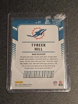 2024 Donruss #27 Tyreek Hill Dominators - Football Card Single