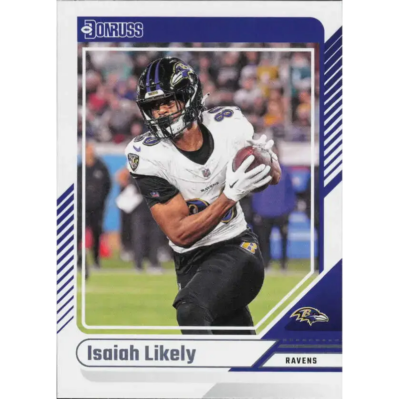2024 Donruss #270 Isaiah Likely NM-MT Baltimore Ravens Football Card - Football Card Single
