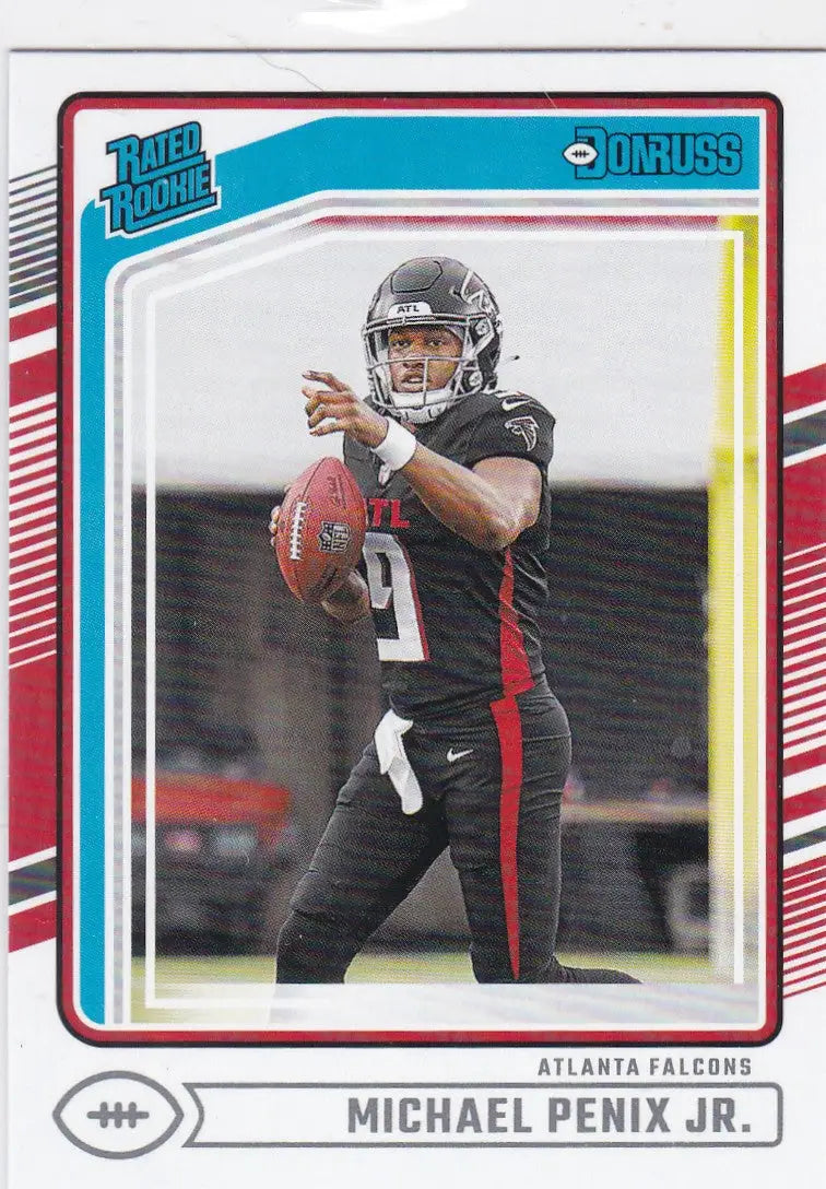 2024 DONRUSS #308 MICHAEL PENIX JR- ATLANTA FALCONS