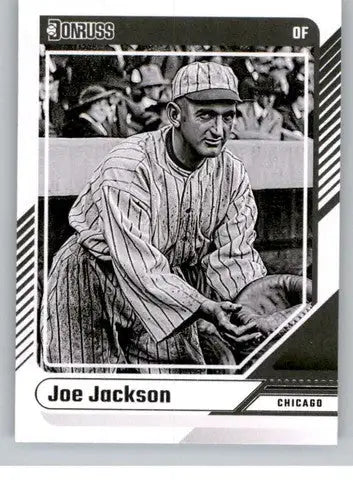 Original gloss Joe Jackson baseball card White Sox 2024 Donruss #32 NM-MT collectible